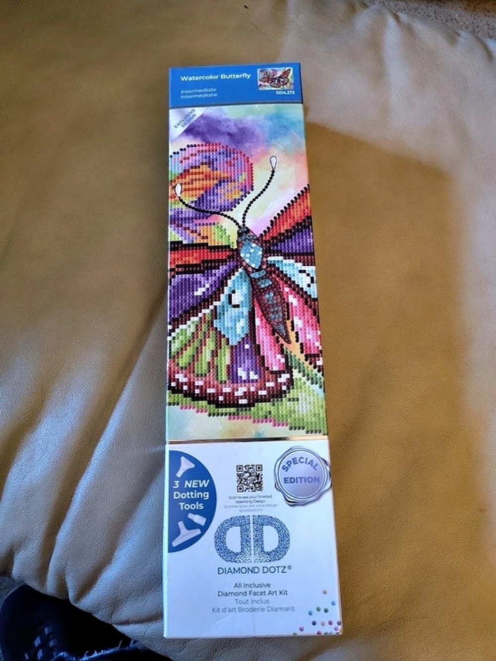 Diamond Dotz Watercolor Butterfly Diamond Painting Kit NWT